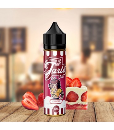 E-liquide Le Fraisier C'est pas d'la tarte