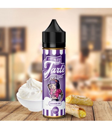 E-liquide Cinnamon Cake C'est pas d'la tarte