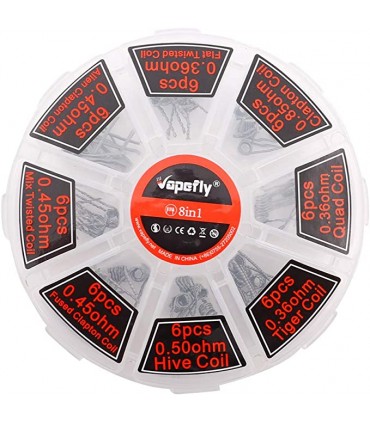 Précoils 8 en 1 Boite de 48 Vapefly