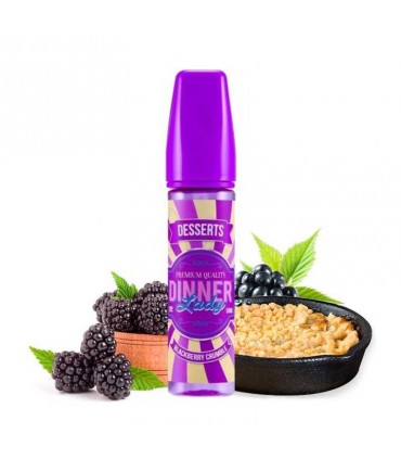 BLACKBERRY CRUMBLE DINNER LADY 60ML